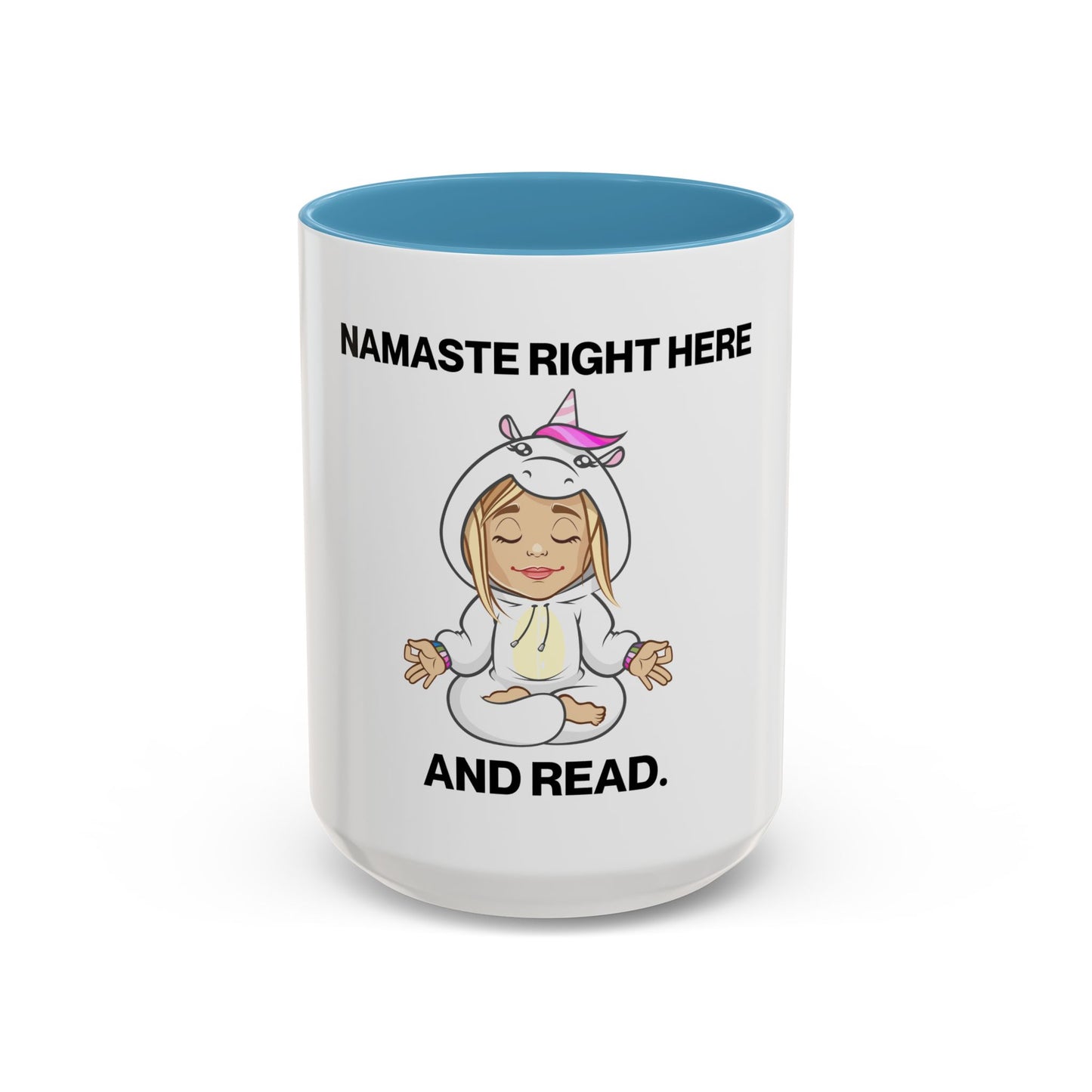 Namaste and Read Mug (11 and 15oz)