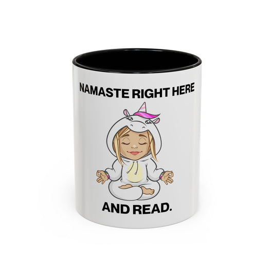 Namaste and Read Mug (11 and 15oz)