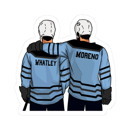 Pucked Up Love Teammates Sticker