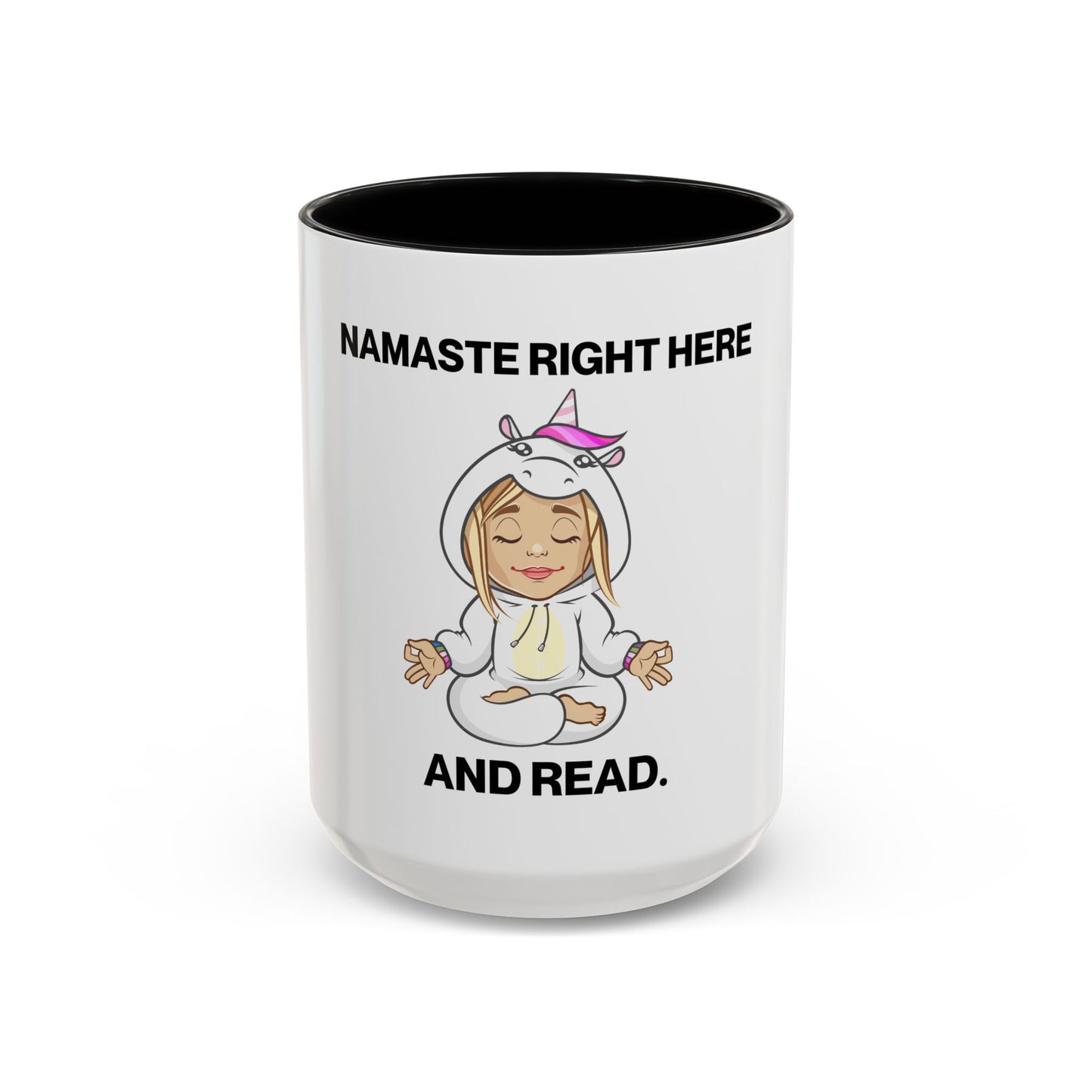 Namaste and Read Mug (11 and 15oz)