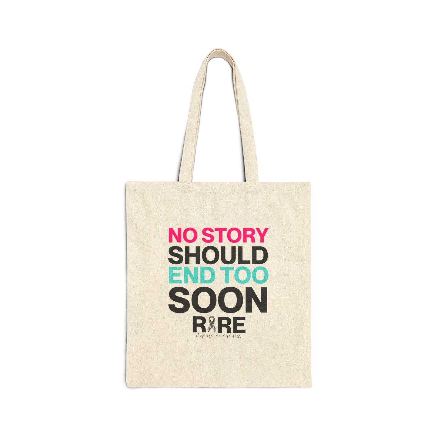 Rare Disease Awareness Cotton Tote Bag