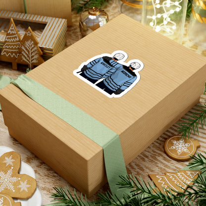 Pucked Up Love Teammates Sticker