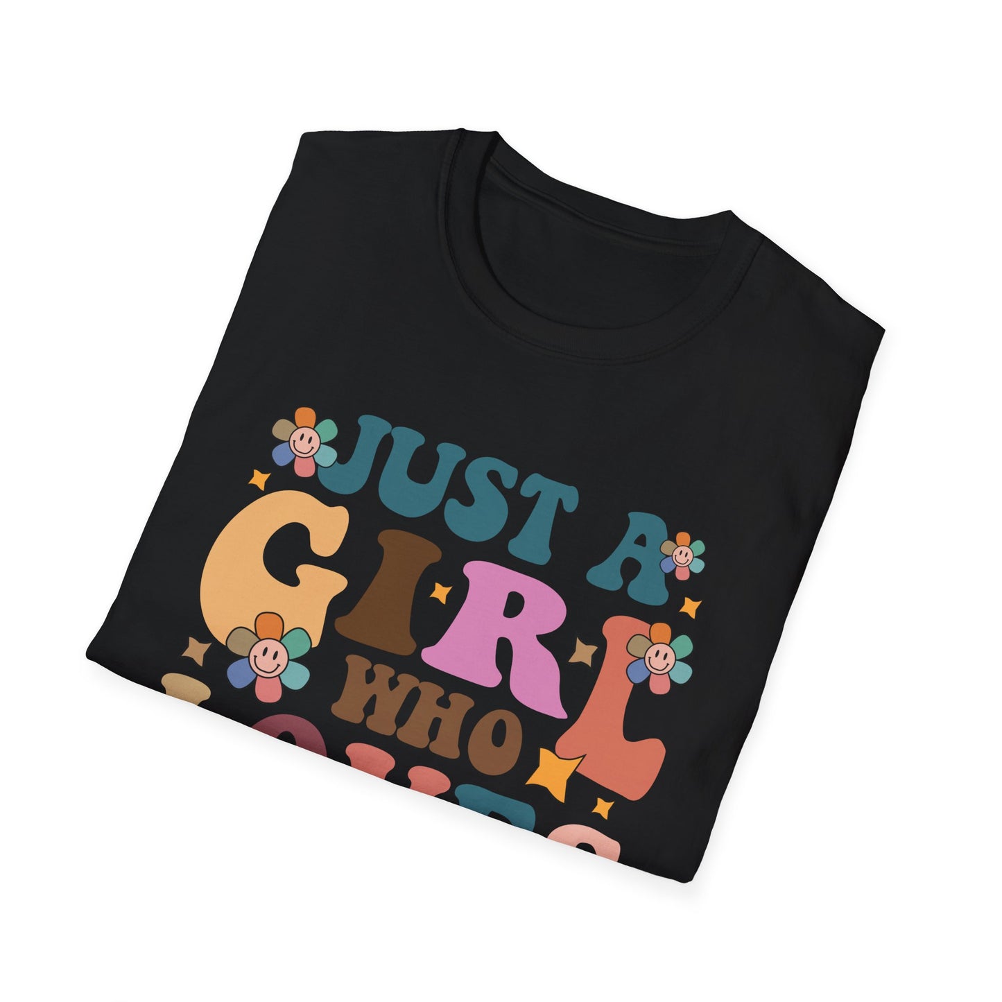 Just a Girl Who Loves Books T-Shirt